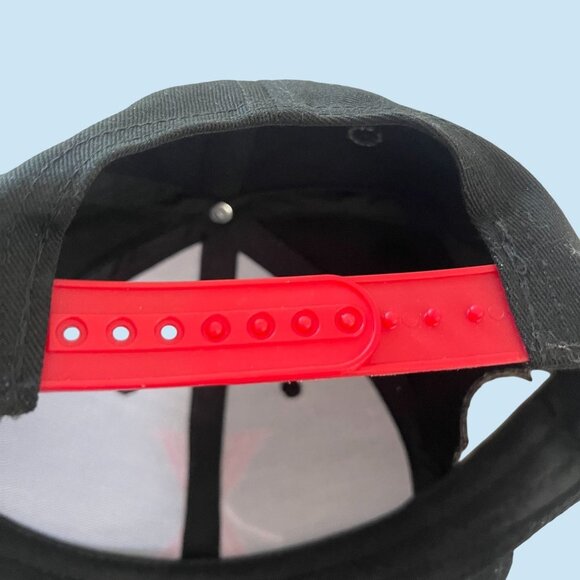 Boston Red Sox Hat Cap Adult Medium Snap Back Big X MLB Baseball Melonwear Mens - Picture 7 of 10